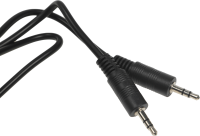 Кабель аудио Ningbo JAAC002-0.5 Jack 3.5 (m)/Jack 3.5 (m) 0.5м. черный