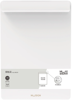 Папка-планшет Deli Nusign NS501WHITE A4 пенополипропилен белый