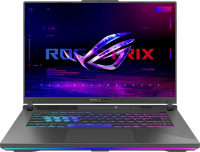 Ноутбук Asus ROG Strix G16 G614PR-RV089 Ryzen 9 8940HX 32Gb SSD1Tb NVIDIA GeForce RTX5070Ti 12Gb 16" IPS WUXGA (1920x1200) без ОС grey WiFi BT Cam (90NR0NJ7-M00620)
