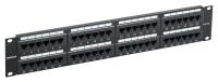 Патч-панель ITK PP48-2UC5EU-K05-G 19" 2U 48xRJ45 кат.5E UTP