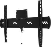 Кронштейн для телевизора Kromax Ultra Slim-100 черный 32"-90" макс.55кг настенный фиксированный