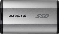 Накопитель SSD A-Data USB-C 1TB SD810-1000G-CSG SD810 1.8" серый