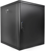 Шкаф коммутационный ЦМО (ШРН-М-15.500.1-9005) настенный 15U 600x520мм пер.дв.металл 130кг черный 456мм 23.94кг 180град. 745мм IP20 сталь