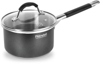 Ковш Rondell Stern RDS-008 1.9л. d=16см (с крышкой) темно-серый