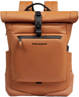 Рюкзак Piquadro Corner 2.0 CA6291C2OW/CU роллтоп оранжевый полиуретан/полиэстер