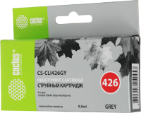 Картридж струйный Cactus CS-CLI426GY CLI-426GY серый (9мл) для Canon Pixma MG6140/MG8140 с чипом