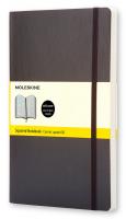 Блокнот Moleskine CLASSIC SOFT QP617 Large 130х210мм 192стр. клетка мягкая обложка черный