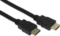 Кабель аудио-видео Cactus CS-HDMI.1.4-1.5 HDMI (m)/HDMI (m) 1.5м. позолоч.конт. черный