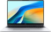 Ноутбук Huawei MateBook D 16 MCLG-X MitchellG-W5611D Core i5 13420H 16Gb SSD1Tb Intel UHD Graphics 16" IPS (1920x1200) без ОС silver WiFi BT Cam (53014MUA)