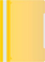 Папка-скоросшиватель Бюрократ -PS-K20YEL A4 прозрач.верх.лист карм.на лиц.стор. пластик желтый 0.12/0.16