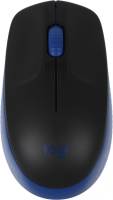 Мышь Logitech M190 черный/синий оптическая 1000dpi беспров. USB 2but (910-005925)