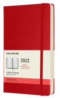 Ежедневник Moleskine CLASSIC Large 130х210мм 400стр. красный