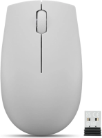 Мышь Lenovo 300 Wireless Compact серый оптическая 1000dpi беспров. USB 2but (GY51L15678)