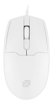 Мышь Оклик 147M белый оптическая 2000dpi USB 4but (1868746)