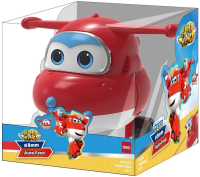 Точилка для карандашей механическая Deli EH517 Super Wings 1 отверстие пластик красный коробка