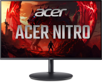 Монитор Acer 23.8" Nitro XF240YW5bmiiphx черный IPS LED 1ms 16:9 HDMI M/M матовая HAS Piv 250cd 178гр/178гр 1920x1080 240Hz FreeSync Premium DP FHD 3.86кг