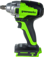 Гайковерт Greenworks 3802907 аккум. патрон:квад.1/2"