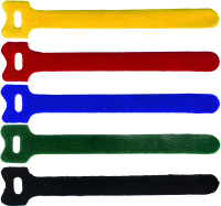 Хомут-липучка Lanmaster LAN-VCM135-BL 135x12мм (упак:20шт) нейлон/полиэтилен внутри помещений синий