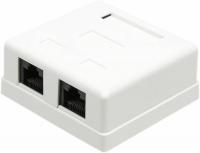 Розетка Lanmaster TWT-SM2-4545-WHRJ45 кат.5E (упак.:1шт)