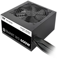 Блок питания Thermaltake ATX 600W Smart W3 Gen.5 80+ white (20+4pin) APFC 120mm fan 4xSATA RTL