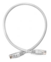 Патч-корд Lanmaster UTP TWT-45-45-0.5/6-GY вилка RJ-45-вилка RJ-45 кат.6 0.5м серый ПВХ
