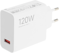 Сетевое зар./устр. Xiaomi 120W HyperCharge Combo (Type-A) EU 120W 6A (PD+QC) USB универсальное белый (BHR9462EU)