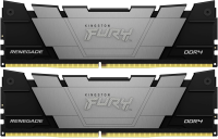 Память DDR4 2x16GB 3600MHz Kingston KF436C16RB12K2/32 Fury Renegade RTL Gaming PC4-28800 CL16 DIMM 288-pin 1.35В dual rank с радиатором Ret