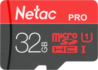 Флеш карта microSDHC 32GB Netac P500 Ultra w/o adapter