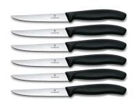 Набор ножей кухон. Victorinox Swiss Classic 6.7233.6 компл.:6предм. черный европодвес