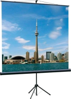 Экран на треноге Lumien 67" 120x120см Eco View LEV-100116 1:1 напольный рулонный черный