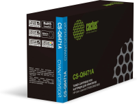 Картридж лазерный Cactus CS-Q6471A Q6471A голубой (4000стр.) для HP CLJ CP3505/3600/3800