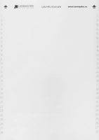 Маркер Lanmaster LAN-MPL-93X9-WH 93x9мм полиэстр (упак:1шт) для лазерных принтеров белый