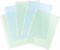 Папка-вкладыш Silwerhof SD-CL ассорти глянцевые A4+ полипропилен 30мкм (упак.:50шт)