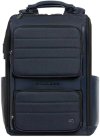 Рюкзак мужской Piquadro Oberon CA7279W150/BLU синий нейлон/натур.кожа