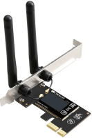 Сетевой адаптер Wi-Fi Origo OWN300A OWN300A/A1A N300 PCI Express (ант.внеш.несъем.) 2ант.