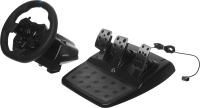 Руль Logitech G923 10кноп. (с педалями) черный