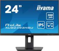 Монитор Iiyama 23.8" ProLite XUB2493HSU-B7 черный IPS LED 16:9 HDMI M/M матовая HAS Piv 300cd 178гр/178гр 1920x1080 100Hz DP FHD USB 4.6кг