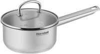 Ковш Rondell Solo RDS-1601 1.3л. d=16см (с крышкой) стальной