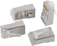 Коннектор ITK (CS3-1C5EF) FTP кат.5E RJ45 прозрачный