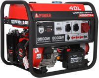 Генератор A-iPower A8500TEA 8.5кВт