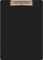Папка-планшет Бюрократ -PD6004/BLCK A4 пластик 1.2мм черный