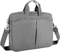 Сумка для ноутбука 15.6" Continent CC-012 серый нейлон/полиэстер (CC-012 GREY)