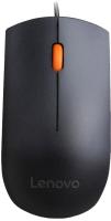 Мышь Lenovo 300 черный/оранжевый оптическая 1600dpi USB для ноутбука 2but (GX30M39704)