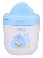 Точилка для карандашей ручная Deli ER01300 1 отверстие пластик ассорти дисплей