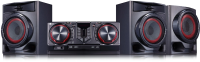 Минисистема LG XBoom CJ45 черный 720Вт FM USB BT