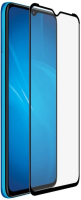Защитное стекло для экрана DF inColor-08 черный для Infinix Smart 6 2.5D 1шт. (DF INCOLOR-08 (BLACK))