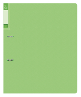 Папка на 2-х D-кольцах Бюрократ Минерал GEM0812/2RGRN A4 пластик 0.7мм кор.32мм торц.карм с бум. встав зеленый турмалин