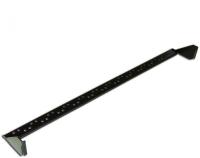 Кабельный органайзер горизонтальный Lanmaster NM-CMB-PPU односторонний гребенка 1U шир.:19"