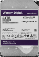 Жесткий диск WD SATA-III 24TB WD240PURP Surveillance Purple Pro (7200rpm) 512Mb 3.5"