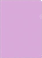 Папка-уголок Бюрократ Pastel -EPAST/VIO A4 пластик 0.18мм фиолетовый